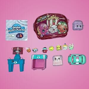 (15) Piece Shopkins Season 5 & Season 8 Figures, Mcdonalds Happy Places 2017/18